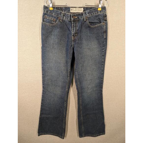 American Eagle Outfitters Blue Jeans Size 8 Boot Cut -1223G15 - Picture 1 of 9